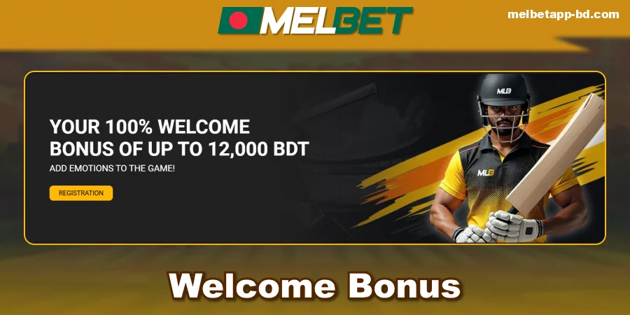 First Deposit Bonus for Bangladeshi Melbet Players