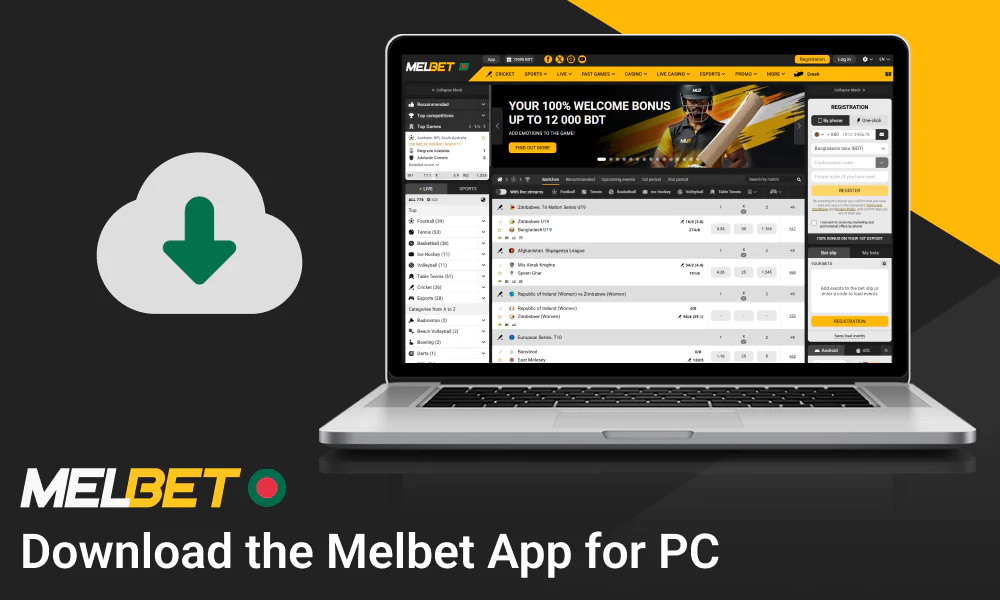 A guide on how to download the Melbet app on your PC
