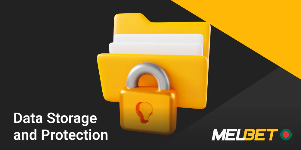 Data Storage and Protection at Melbet website