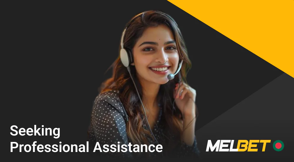 Professional assistance is available at Melbet