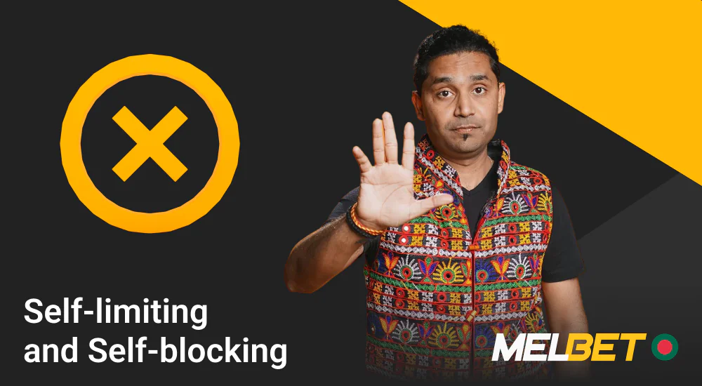Self-limiting and self-blocking at Melbet