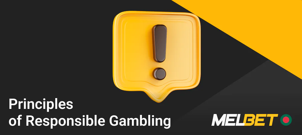 Responsible gambling principles at Melbet